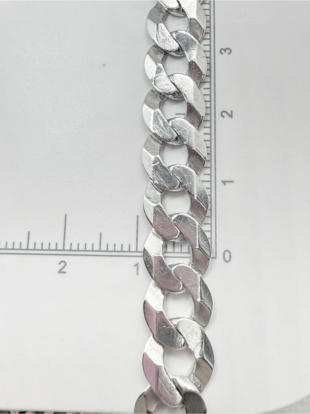 Italian Made Sterling Silver Cuban Link Bracelet - Silver!